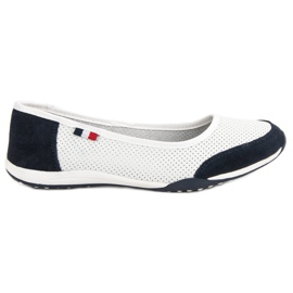 Filippo Ballerine sportive bianco
