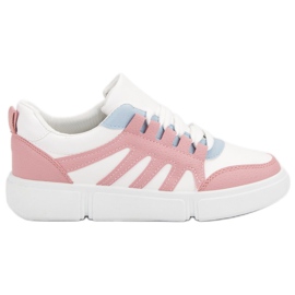 Scarpe sportive comode rosa