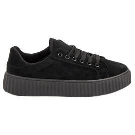 Seastar Creeper in camoscio nero