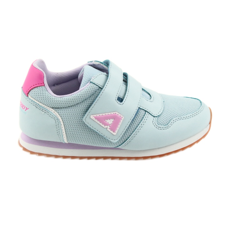 American Club Scarpe sportive da donna da jogging americane viola blu rosa