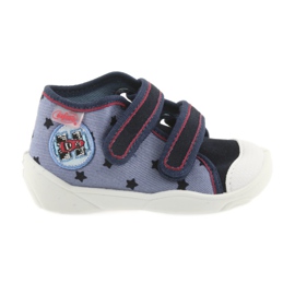 Scarpe per bambini Befado arancione 212P057 blu blu navy