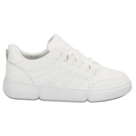 Scarpe sportive comode bianco