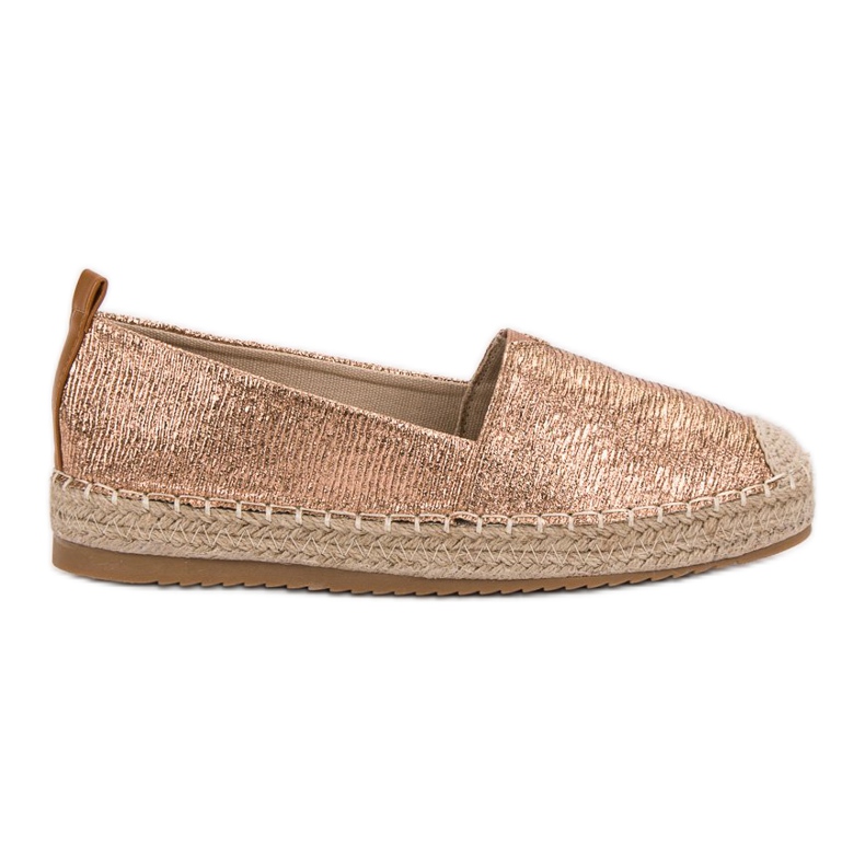 Small Swan Espadrillas lucide giallo