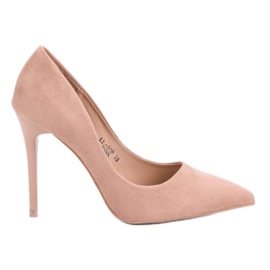 Seastar Tacchi a spillo in pelle scamosciata Dirty Pink rosa