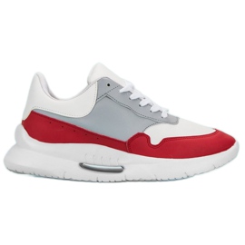 Scarpe sportive casual bianca multicolore