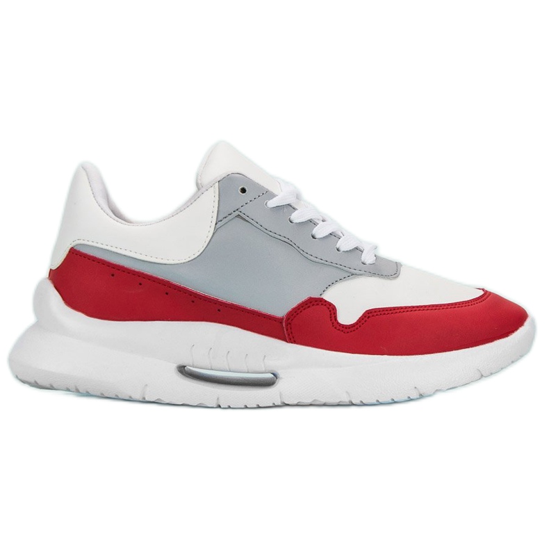 Scarpe sportive casual bianca multicolore