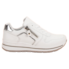 Scarpe sportive bianche bianca