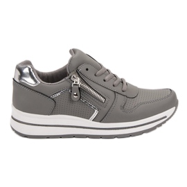 Scarpe sportive grigie grigio