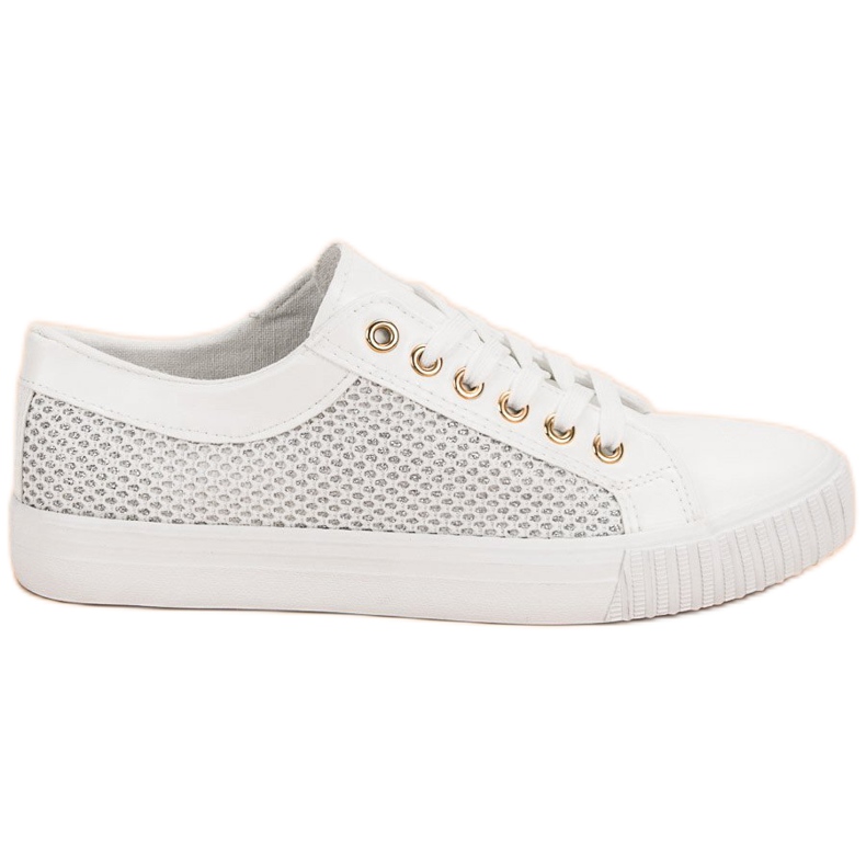 Muto Sneakers Bianche Con Rete bianca