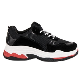 Small Swan Scarpe Da Ginnastica Sulla Piattaforma nero