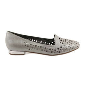 M.Daszyński Lordsy scarpe eleganti da donna SA151 beige