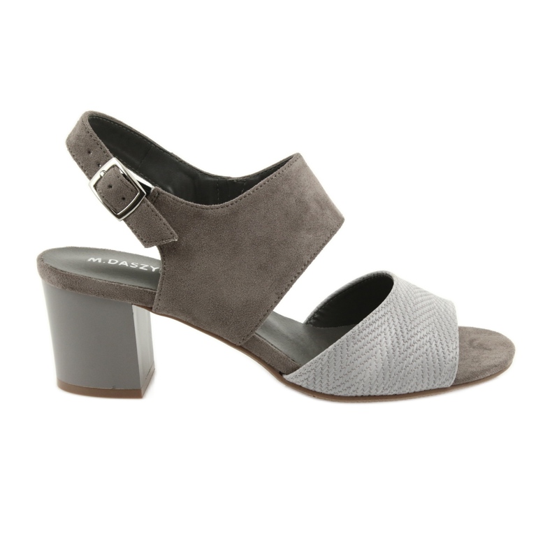M.Daszyński Tacchi da donna 122-4 sandali beige scuri