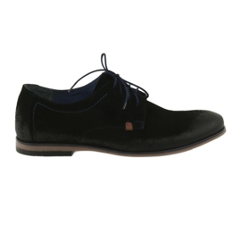 Nikopol Scarpe da uomo in pelle scamosciata 1709 nero