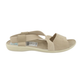 Sandali comodi da donna Adanex 17495 beige