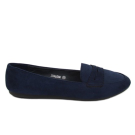 Mocassini ballerina blu navy JM6655Q Azul Marino