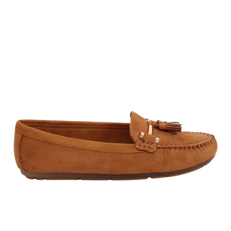 Mocassini donna cammello L7183 Camel marrone