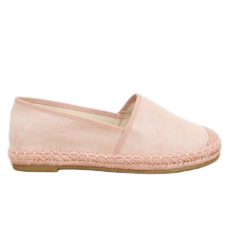 Espadrillas, camoscio rosa AF40 Pink