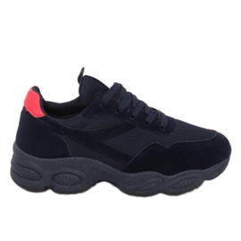 E-102 Scarpe sportive blu navy navy