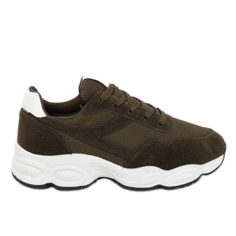 Scarpe sportive verdi E-102 Army Green verde