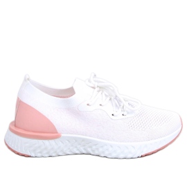 Scarpe sportive bianche BL164P L.PINK bianco