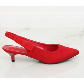 Décolleté con tallone rosso B-43 Red