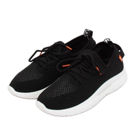 Scarpe sportive nere BK-117 Black nero