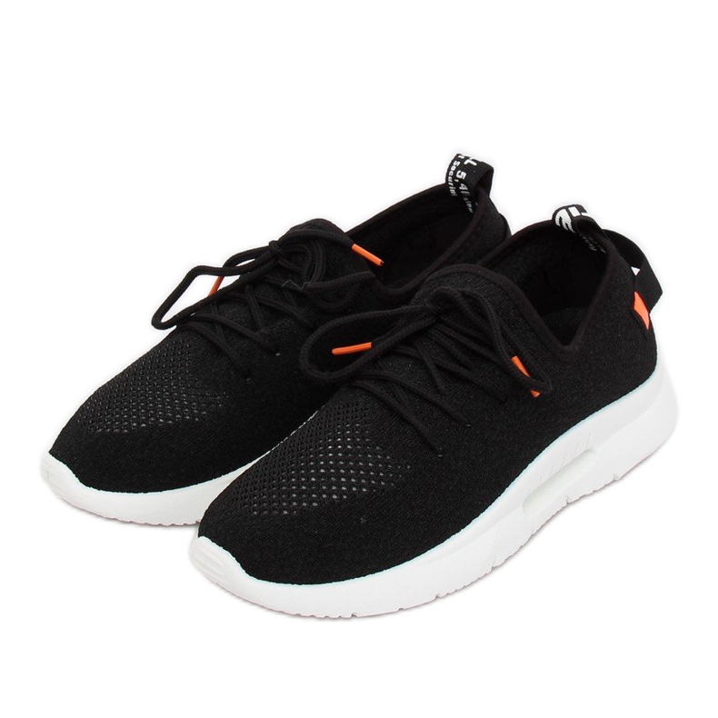 Scarpe sportive nere BK-117 Black nero
