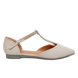 Ballerine grigie con cintura A321 Grey grigio