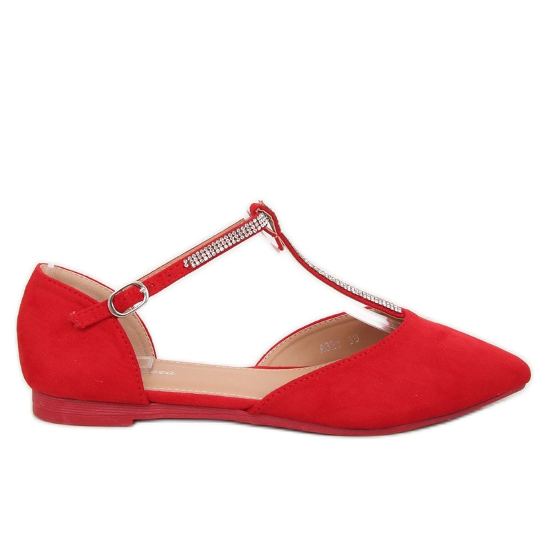 Ballerine rosse A321 Rosse rosso