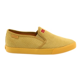 Sneakers slip-on da donna Big Star 274889 giallo