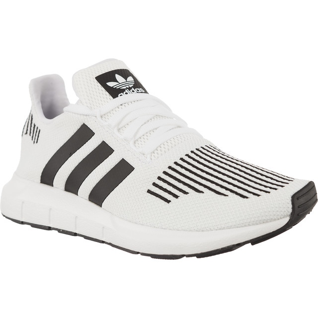 Adidas Swift Run Ftwr White Core Nero Grigio medio Erica bianca