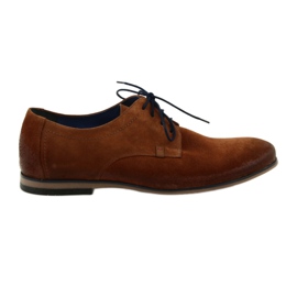 Nikopol Scarpe in pelle da uomo in pelle scamosciata 1709 cammello beige