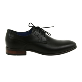 Nikopol Scarpe in pelle maschile 1695 Nero