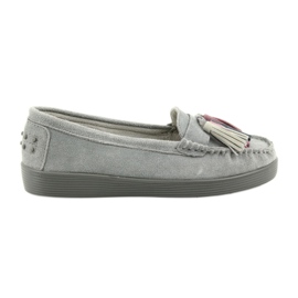 Mocassini in camoscio grigio da donna Filippo 661