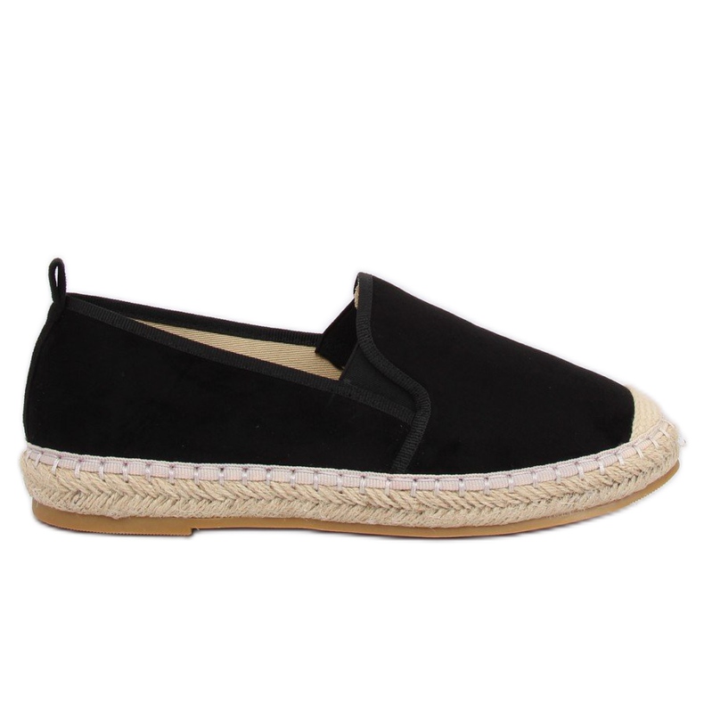 Espadrillas nere 1768-11 Nere nero