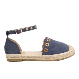 Espadrillas con cinturino LX170 Blu blu navy