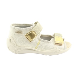 Scarpe per bambini Befado gialle 342P003 grigio giallo