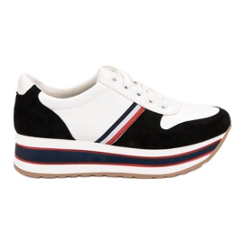 Seastar Scarpe da ginnastica alla moda bianco nero multicolore