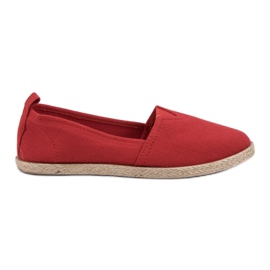 Espadrillas per bambini rosso