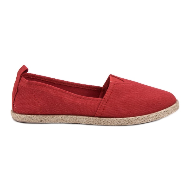 Espadrillas per bambini rosso
