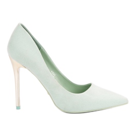 Seastar Scarpe col tacco in pelle scamosciata blu multicolore