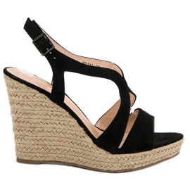 Espadrillas su sandali Kotrurnie nero