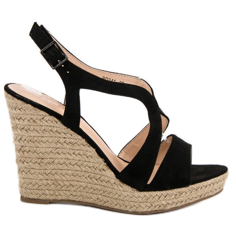 Espadrillas su sandali Kotrurnie nero