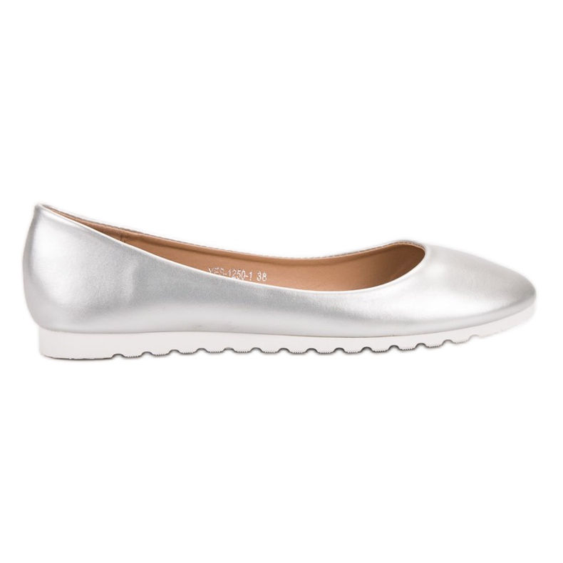 Yes Mile Ballerine classiche argento grigio