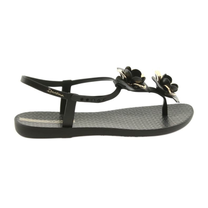 Sandali Ipanema scarpe da donna con fiori 82662 nero giallo