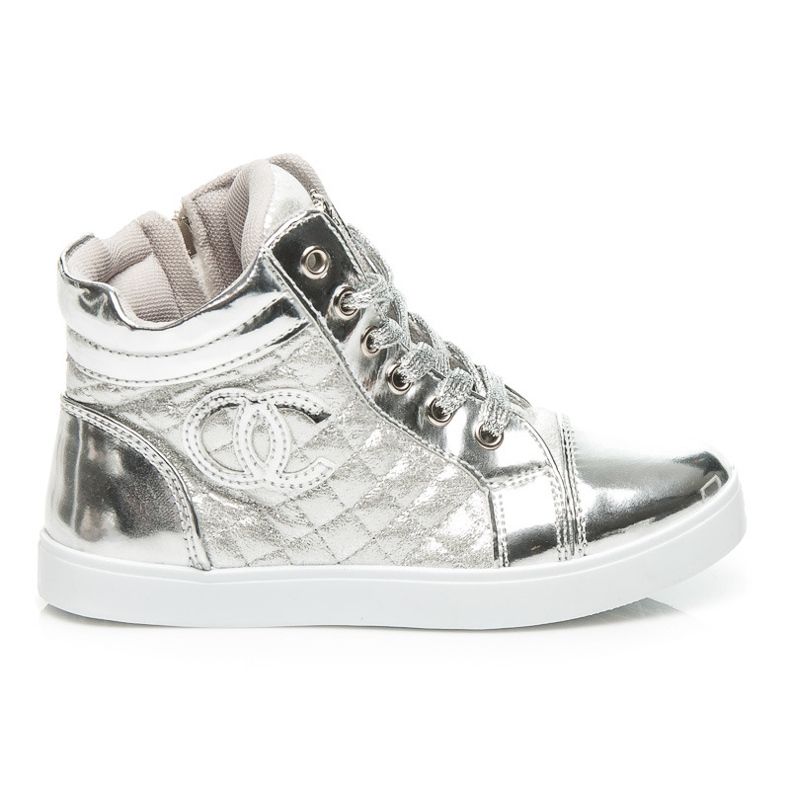 Specchio per bambini Sneakers grigio