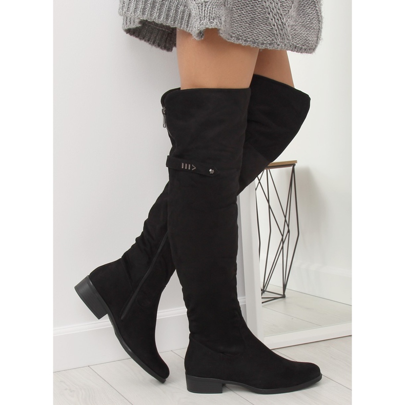 Stivali coscia neri 7531-PG Black II-GAT nero