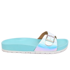 Blu BG27P Pantofole blu benzina