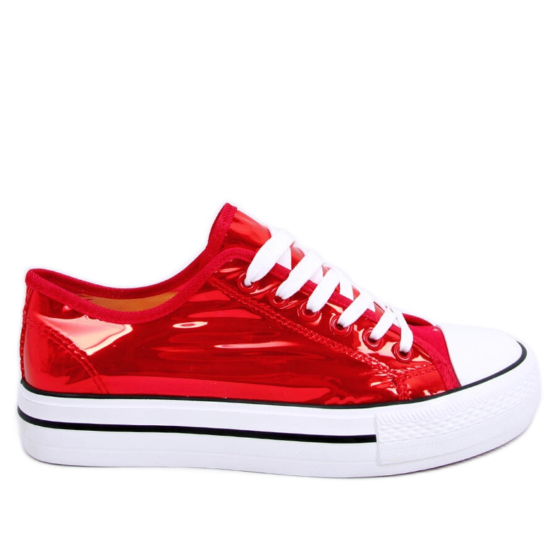 Rosso petrolio XL19P Sneakers rosse