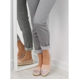 Espadrillas rosa da donna H8-102 Champagne II-GAT